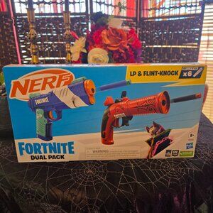 New Nerf Fortnite Dual Pack - LP & Flint-Knock Blasters